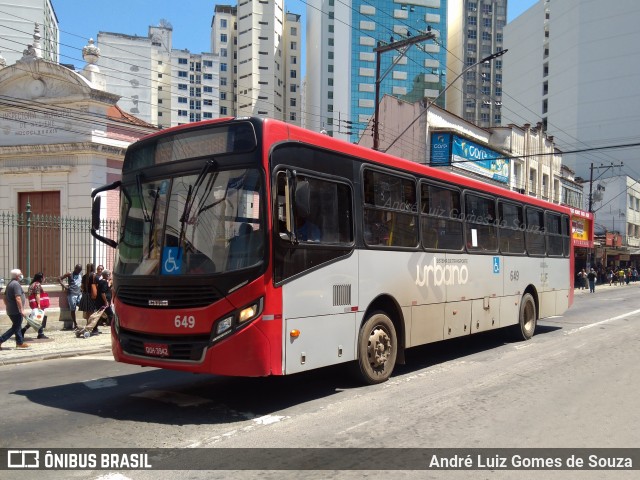 TUSMIL - Transporte Urbano São Miguel 649 na cidade de Juiz de Fora, Minas Gerais, Brasil, por André Luiz Gomes de Souza. Número da foto: #10634905.