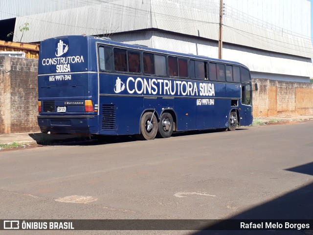 Construtora Sousa LZM1074 na cidade de Tangará da Serra, Mato Grosso, Brasil, por Rafael Melo Borges. ID da foto: 10634932.