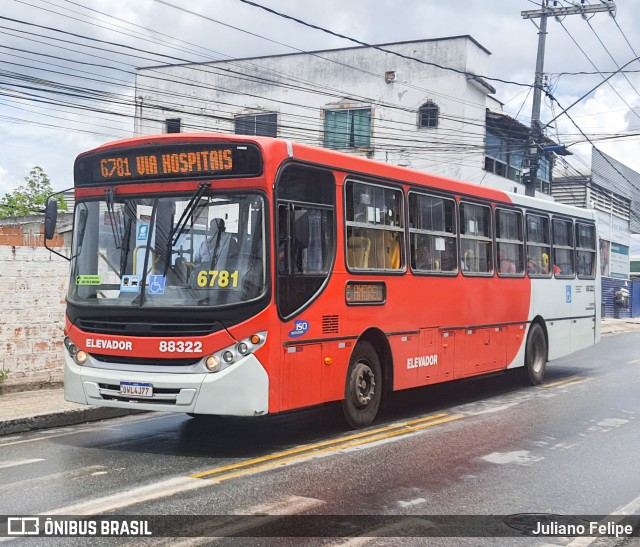 Viação Novo Retiro 88322 na cidade de Contagem, Minas Gerais, Brasil, por Juliano Felipe. Número da foto: #10634698.