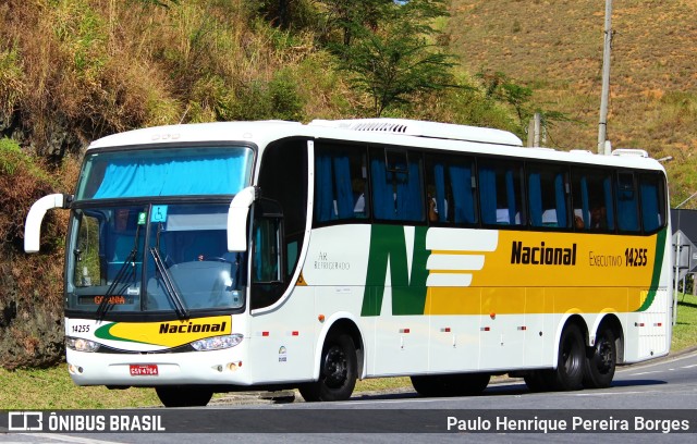 Viação Nacional 14255 na cidade de Piraí, Rio de Janeiro, Brasil, por Paulo Henrique Pereira Borges. ID da foto: 10635946.