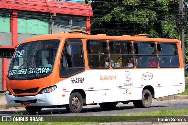 Transuni Transportes CC-89301 na cidade de Belém, Pará, Brasil, por Fabio Soares. Número da foto: #10635606.