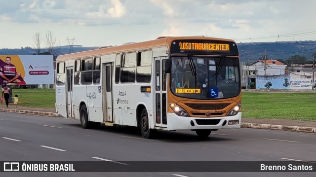 Auto Viação Marechal Brasília 442453 na cidade de Samambaia, Distrito Federal, Brasil, por Brenno Santos. Número da foto: #10636546.