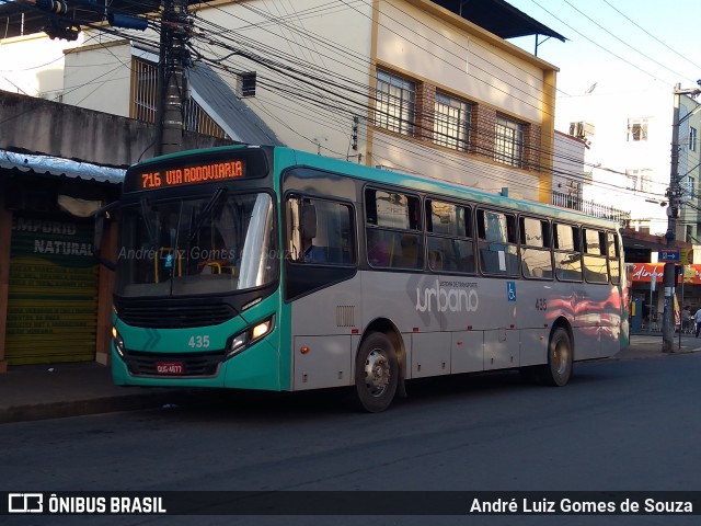 VSFL - Viação São Francisco 435 na cidade de Juiz de Fora, Minas Gerais, Brasil, por André Luiz Gomes de Souza. ID da foto: 10635063.