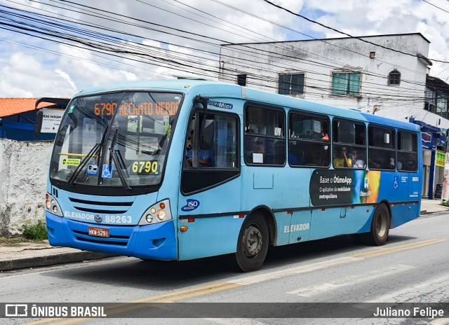 Viação Novo Retiro 88263 na cidade de Contagem, Minas Gerais, Brasil, por Juliano Felipe. Número da foto: #10634734.