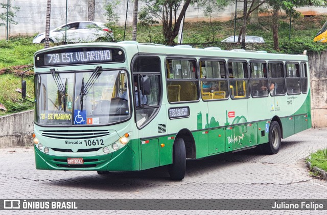 Auto Omnibus Floramar 10612 na cidade de Belo Horizonte, Minas Gerais, Brasil, por Juliano Felipe. ID da foto: 10634694.