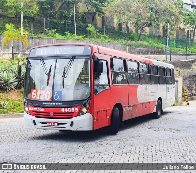 Companhia Coordenadas de Transportes 44055 na cidade de Belo Horizonte, Minas Gerais, Brasil, por Juliano Felipe. ID da foto: 10634712.