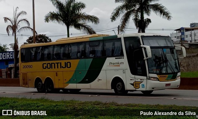 Empresa Gontijo de Transportes 20090 na cidade de Betim, Minas Gerais, Brasil, por Paulo Alexandre da Silva. Número da foto: #10634446.