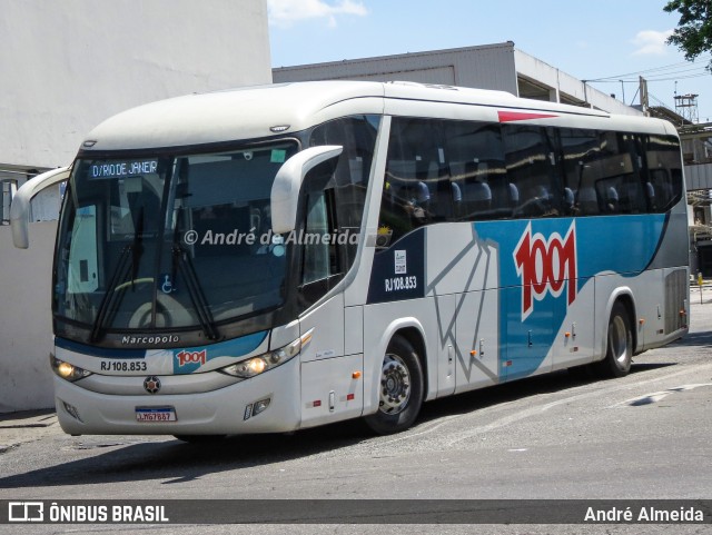 Auto Viação 1001 Rj 108.853 na cidade de Rio de Janeiro, Rio de Janeiro, Brasil, por André Almeida. ID da foto: 10633088.