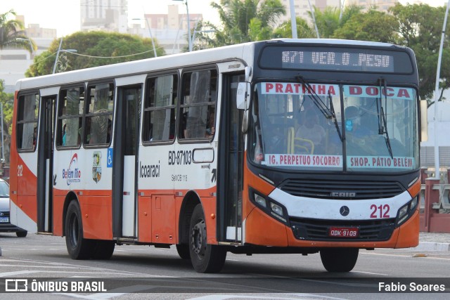 Belém Rio Transportes BD-87103 na cidade de Belém, Pará, Brasil, por Fabio Soares. Número da foto: #10633638.