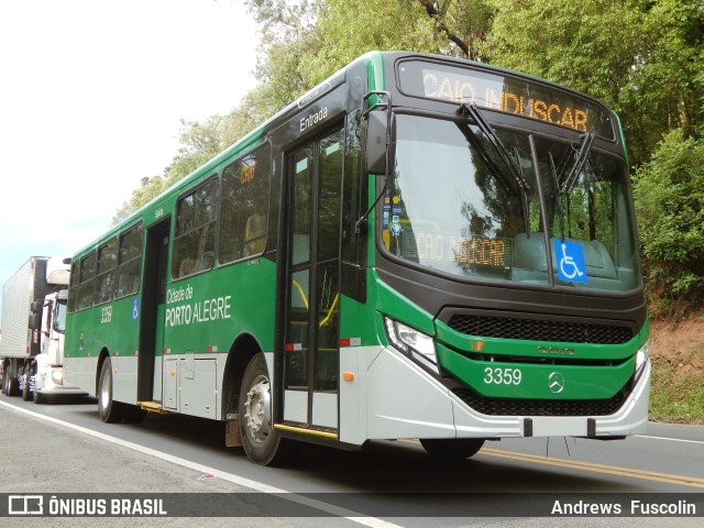 Sudeste Transportes Coletivos 3359 na cidade de Santa Cecília, Santa Catarina, Brasil, por Andrews  Fuscolin. ID da foto: 10632862.