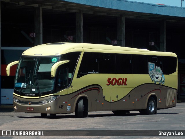 SOGIL - Sociedade de Ônibus Gigante Ltda. 445 na cidade de Porto Alegre, Rio Grande do Sul, Brasil, por Shayan Lee. Número da foto: #10634802.