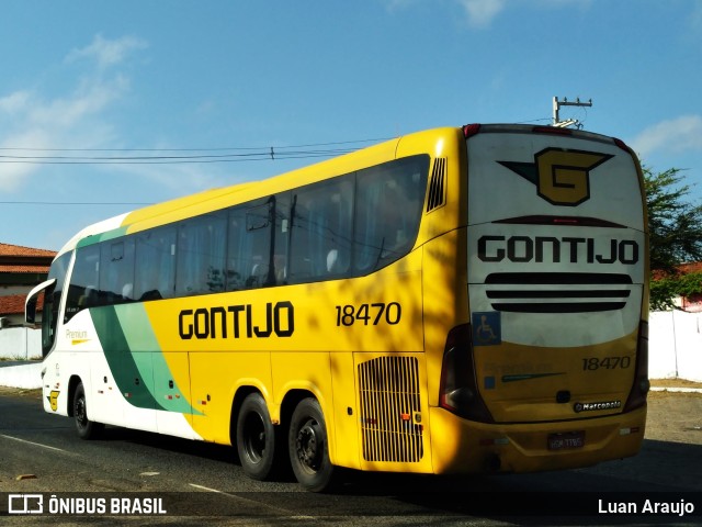 Empresa Gontijo de Transportes 18470 na cidade de Teresina, Piauí, Brasil, por Luan Araujo. Número da foto: #10635332.