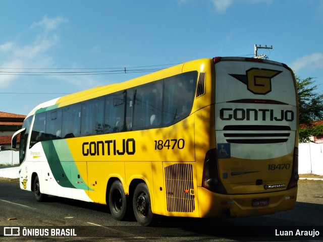 Empresa Gontijo de Transportes 18470 na cidade de Teresina, Piauí, Brasil, por Luan Araujo. ID da foto: 10635332.