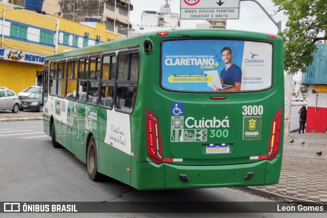 Expresso Caribus Transportes 3000 na cidade de Cuiabá, Mato Grosso, Brasil, por Leon Gomes. Número da foto: #10634495.