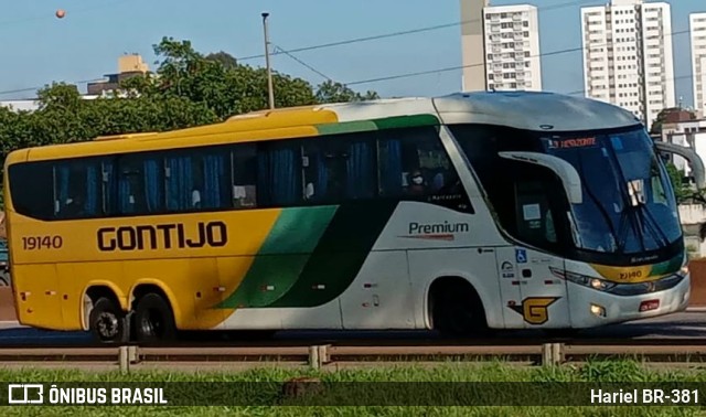 Empresa Gontijo de Transportes 19140 na cidade de Betim, Minas Gerais, Brasil, por Hariel BR-381. Número da foto: #10633348.