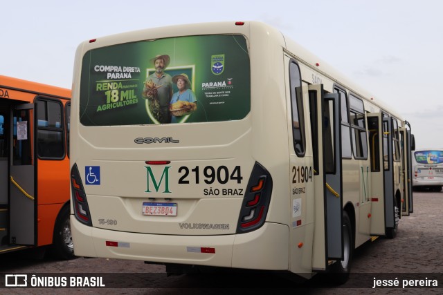 Auto Viação São Braz 21904 na cidade de Curitiba, Paraná, Brasil, por jessé pereira. Número da foto: #10635401.