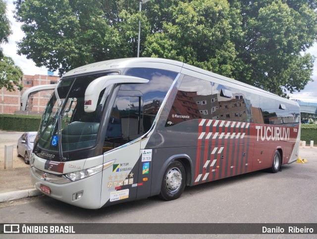 Tucuruvi Transportes e Turismo 7900 na cidade de Aparecida, São Paulo, Brasil, por Danilo  Ribeiro. Número da foto: #10633187.