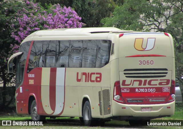 Transportes Única Petrópolis RJ 163.060 na cidade de Juiz de Fora, Minas Gerais, Brasil, por Leonardo Daniel. Número da foto: #10636422.