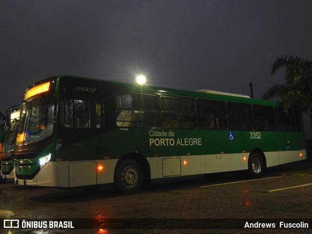 Sudeste Transportes Coletivos 3352 na cidade de Santa Cecília, Santa Catarina, Brasil, por Andrews  Fuscolin. Número da foto: #10632842.