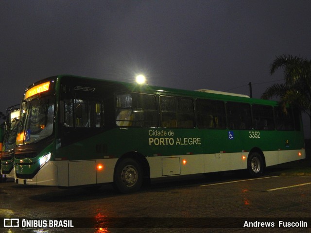 Sudeste Transportes Coletivos 3352 na cidade de Santa Cecília, Santa Catarina, Brasil, por Andrews  Fuscolin. ID da foto: 10632842.