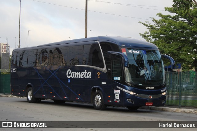 Viação Cometa 719571 na cidade de São Paulo, São Paulo, Brasil, por Hariel Bernades. ID da foto: 10634282.