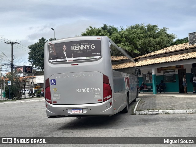 Auto Viação 1001 RJ 108.1166 na cidade de Saquarema, Rio de Janeiro, Brasil, por Miguel Souza. Número da foto: #10632912.