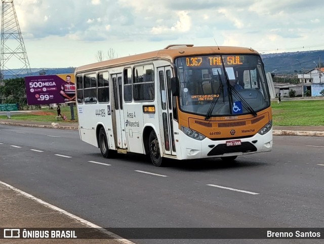 Auto Viação Marechal Brasília 444189 na cidade de Samambaia, Distrito Federal, Brasil, por Brenno Santos. Número da foto: #10636528.