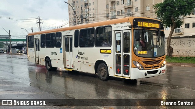 Auto Viação Marechal Brasília 443174 na cidade de Taguatinga, Distrito Federal, Brasil, por Brenno Santos. Número da foto: #10636595.