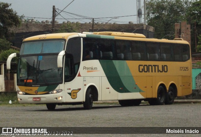 Empresa Gontijo de Transportes 17325 na cidade de Cubatão, São Paulo, Brasil, por Moiséis Inácio. ID da foto: 10638462.