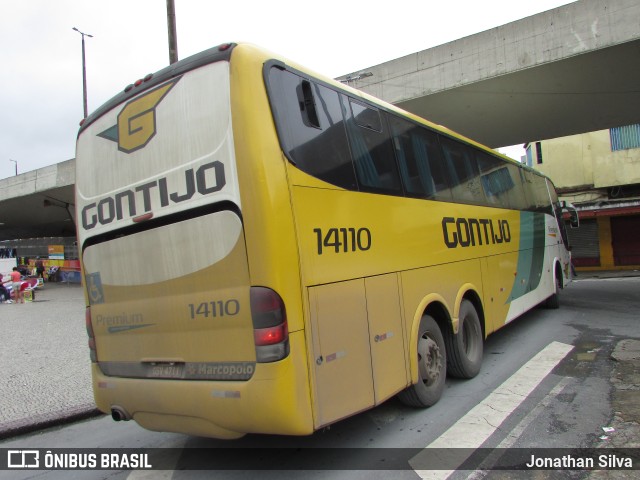 Empresa Gontijo de Transportes 14110 na cidade de Belo Horizonte, Minas Gerais, Brasil, por Jonathan Silva. ID da foto: 10637239.