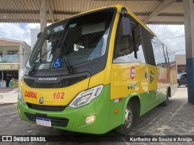 Expresso Cabral 102 na cidade de Touros, Rio Grande do Norte, Brasil, por Karlheinz de Souza e Araújo. Número da foto: #10638380.