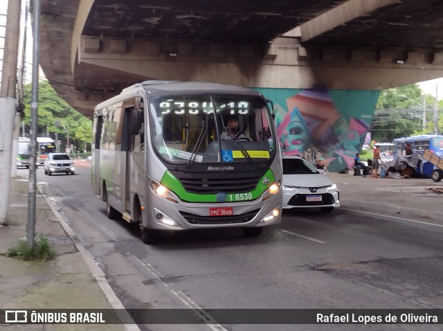 Transcooper > Norte Buss 1 6530 na cidade de São Paulo, São Paulo, Brasil, por Rafael Lopes de Oliveira. Número da foto: #10637365.