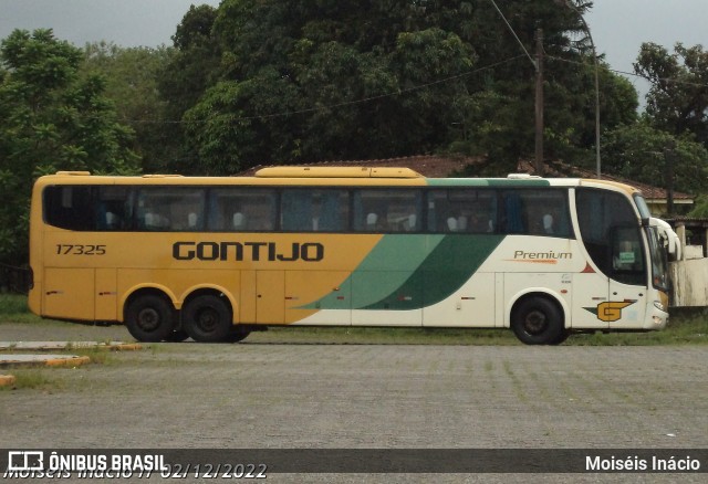 Empresa Gontijo de Transportes 17325 na cidade de Cubatão, São Paulo, Brasil, por Moiséis Inácio. ID da foto: 10638446.