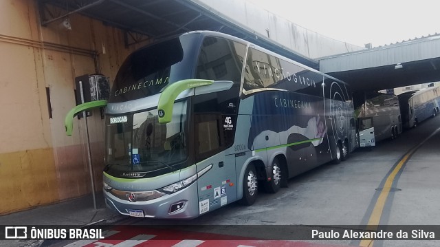 Viação Garcia 80006 na cidade de Sorocaba, São Paulo, Brasil, por Paulo Alexandre da Silva. Número da foto: #10638876.