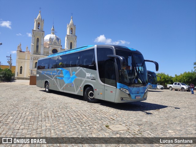 Viação Princesa dos Inhamuns 213 na cidade de Canindé, Ceará, Brasil, por Lucas Santana . Número da foto: #10637863.