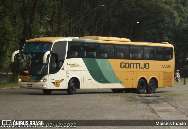 Empresa Gontijo de Transportes 17325 na cidade de Cubatão, São Paulo, Brasil, por Moiséis Inácio. ID da foto: 10638449.