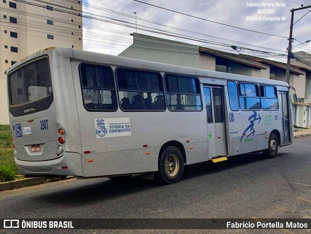 Viação Rosa Vitória da Conquista 3507 na cidade de Vitória da Conquista, Bahia, Brasil, por Fabrício Portella Matos. Número da foto: #10639819.