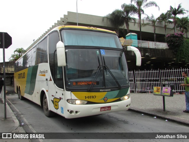 Empresa Gontijo de Transportes 14110 na cidade de Belo Horizonte, Minas Gerais, Brasil, por Jonathan Silva. Número da foto: #10637237.