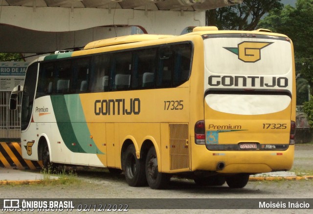 Empresa Gontijo de Transportes 17325 na cidade de Cubatão, São Paulo, Brasil, por Moiséis Inácio. ID da foto: 10638458.