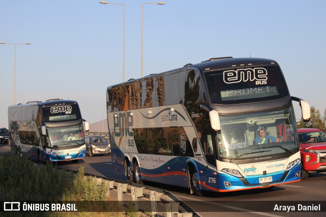 Pullman Eme Bus 276 na cidade de Coquimbo, Elqui, Coquimbo, Chile, por Araya Daniel . Número da foto: #10640916.