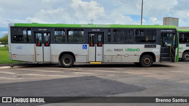 Viação Piracicabana Distrito Federal 118001 na cidade de Brasília, Distrito Federal, Brasil, por Brenno Santos. Número da foto: #10640871.