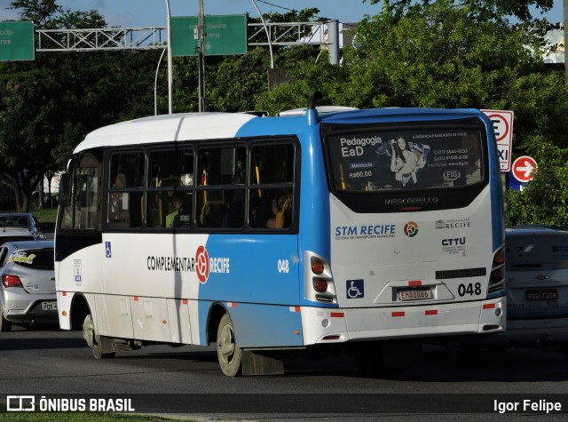 Sistema Complementar de Recife 048 na cidade de Recife, Pernambuco, Brasil, por Igor Felipe. ID da foto: 10640642.