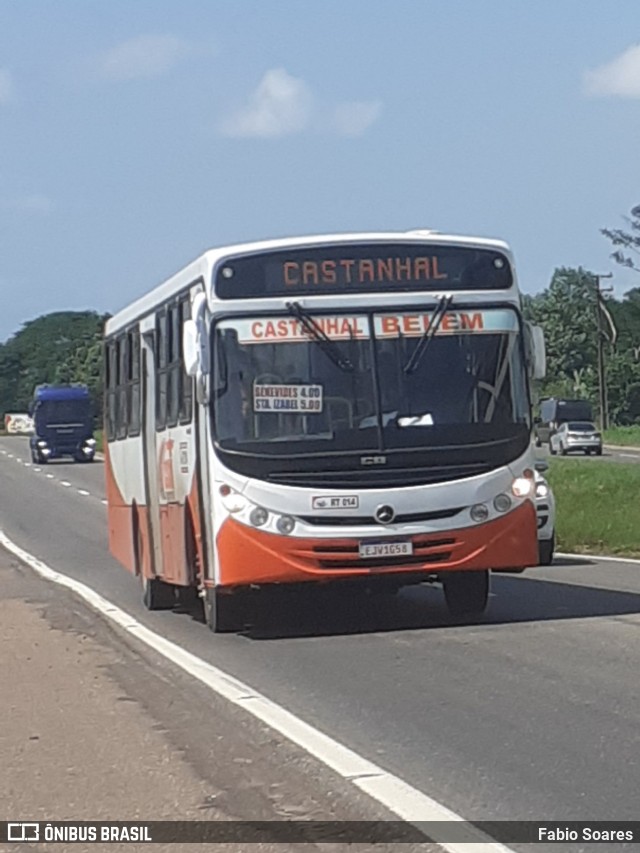 CSM Transporte e Turismo RT 014 na cidade de Benevides, Pará, Brasil, por Fabio Soares. ID da foto: 10640990.