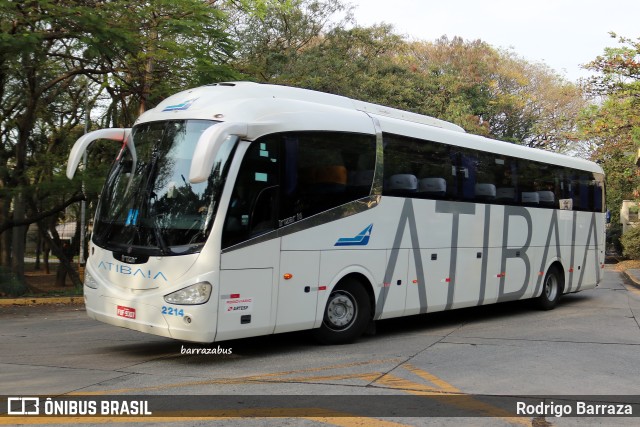 Viação Atibaia São Paulo 2214 na cidade de São Paulo, São Paulo, Brasil, por Rodrigo Barraza. ID da foto: 10641103.