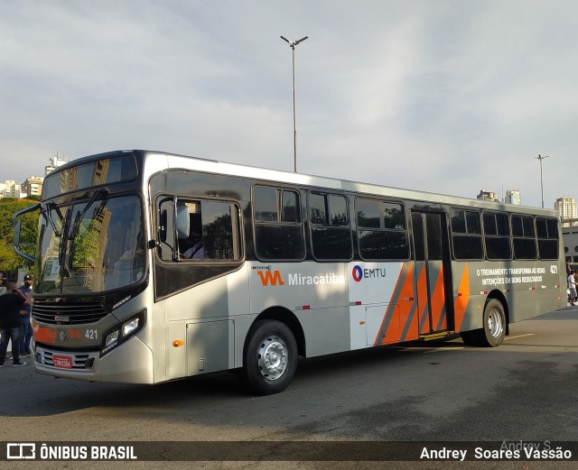 Viação Miracatiba 421 na cidade de São Paulo, São Paulo, Brasil, por Andrey  Soares Vassão. Número da foto: #10640962.