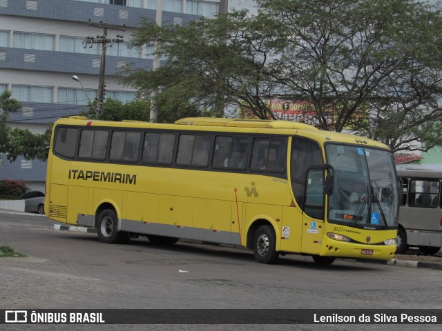 Viação Itapemirim 8537 na cidade de Caruaru, Pernambuco, Brasil, por Lenilson da Silva Pessoa. ID da foto: 10640378.