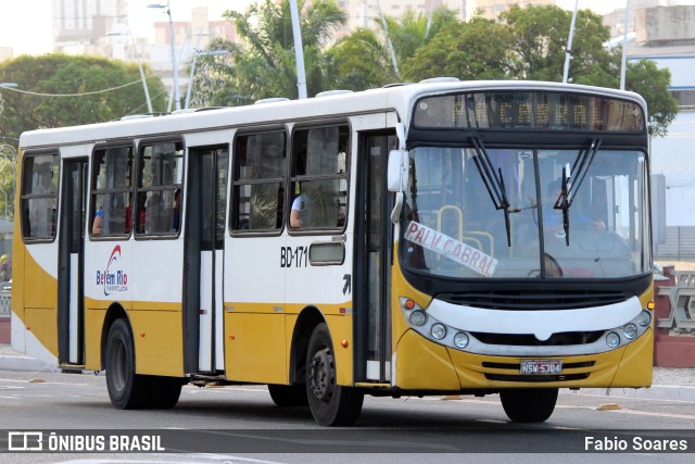 Belém Rio Transportes BD-171 na cidade de Belém, Pará, Brasil, por Fabio Soares. Número da foto: #10642536.