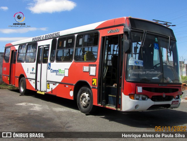 Expresso CampiBus 2213 na cidade de Campinas, São Paulo, Brasil, por Henrique Alves de Paula Silva. ID da foto: 10642094.