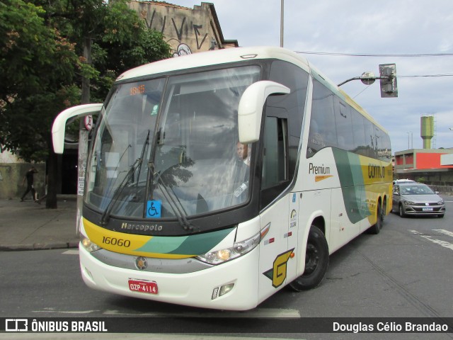 Empresa Gontijo de Transportes 16060 na cidade de Belo Horizonte, Minas Gerais, Brasil, por Douglas Célio Brandao. ID da foto: 10641060.