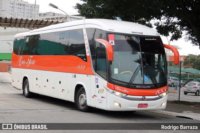 Viação Vale do Tietê 853 na cidade de São Paulo, São Paulo, Brasil, por Rodrigo Barraza. Número da foto: #10641081.